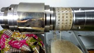 castor oil extraction Cold press machine expeller pakistan [upl. by Llezom]