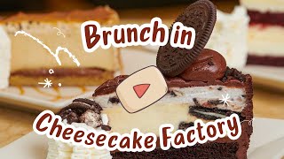 The CHEESECAKE FACTORY DUBAI  My Kitchen Vlog [upl. by Ohcamac]