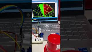 DIY Radar using Ultrasonic sensor and Arduino [upl. by Mollee]