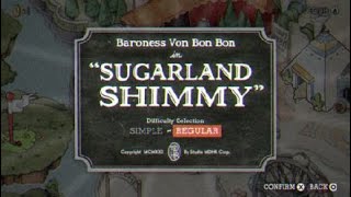 Cuphead  Baroness Von Bon Bon in Sugarland Shimmy prt 2 [upl. by Nylyram]