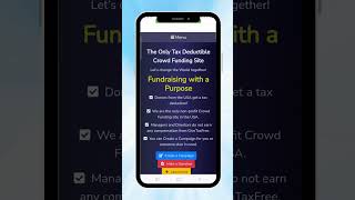 Create your campaign today at GiveTaxFreeOrg fundraising crowdfunding nonprofitfundraising [upl. by Suriaj]