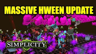 Simplicity RSPS Massive Hween Update Released So Much INSANE Content Showcase amp 150 GA [upl. by Rossen]