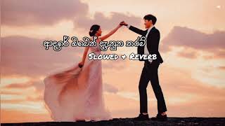 Adare oben ආදරේ ඔබෙන් දැනුන තරම් slowed amp reverb adareoben music slowedandreverb [upl. by Yenohtna793]