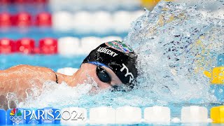 Katie Ledecky obliterates 1500m freestyle field for easy Trials victory  NBC Sports [upl. by Herra]