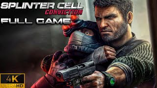 Tom Clancys Splinter Cell Conviction FULL GAME Walkthrough 4K 60FPS No Commentary [upl. by Arbed]