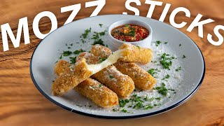 How To Make The Worlds Easiest Mozzarella Sticks [upl. by Atikehs]