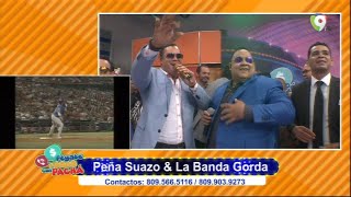 Sammy Sosa canta junto a Peña Suazo y la Banda Gorda en Pégate y Gana con el Pachá [upl. by Nicolas]