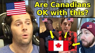 American Reacts to Americans Moving to Canada After the Election [upl. by Hedva]