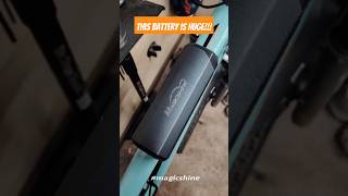 How to attach the massive Monteer 12000 battery to your bike [upl. by Repip]