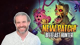 Hearthstone NEW PATCH Beeeeast Hunter [upl. by Lerual]