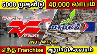 India Post Franchise vs DTDC Franchise  How to Apply Courier Franchise in Tamilnadu  IamAmar [upl. by Sanoj]