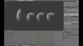 Skinning Rigging with Shapekeys and meshdeformer Blender [upl. by Adaner834]