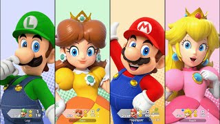 Super Mario Party Jamboree  Mario vs Peach vs Daisy vs Luigi  Goomba Lagoon [upl. by Tse]