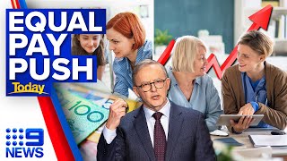 Major government shakeup to address Australias gender pay gap  9 News Australia [upl. by Prissie]