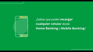 ¿Cómo cargar crédito a celulares desde Home Banking de Banco Santa Fe [upl. by Brody449]