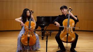 Barrière Cello Sonata for Two Cellos Sydney and Noah Lee [upl. by Lad]