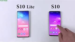 SAMSUNG S10 vs S10 Lite  Speed Test Comparison [upl. by Jonme262]