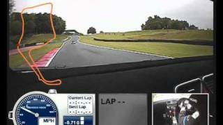 VW Scirocco R  track test Oulton Park [upl. by Reprah]