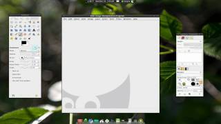 Gimp 27  Single Window Mode  Ubuntu 910 [upl. by Aratal]