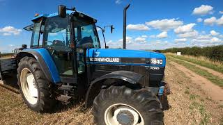 1997 Ford New Holland 7840 Turbo 66 Litre 6Cyl Diesel Tractor 100 HP [upl. by Giulietta307]