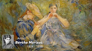 Berthe Marie Pauline Morisot 1841  1895  French Painter  WAA [upl. by Aidne]