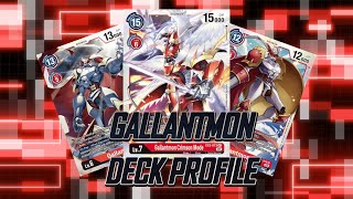 Gallantmon Deck Profile BT13 Format [upl. by Agustin519]