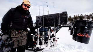 Rigging Snowmobiles for Ice Fishing [upl. by Tobias]