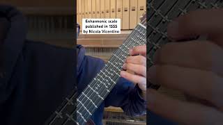 Enharmonic scale in 1555 by Vicentino [upl. by Jen744]