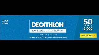 Your Sports Store Decathlon Sports India [upl. by Hedy605]