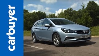 Vauxhall Astra Opel Astra Sports Tourer indepth review  Carbuyer [upl. by Aiceled]