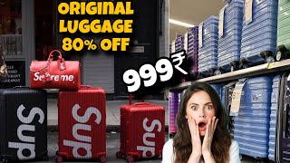 Original Luggage Bags Sale 80 OFF American TouristerVIPSkyBags 999₹ Starting भारत में सबसे सस्ता [upl. by Kunz]