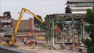 Ford Dagenham stamping and body plant Demolition part 12 [upl. by Hugibert882]