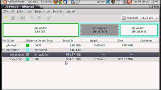 GParted  crea y organiza tus particiones [upl. by Carberry]