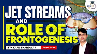 Jet streams and Role of Frontogenesis  Geography Optional  StudyIQ IAS [upl. by Giamo745]