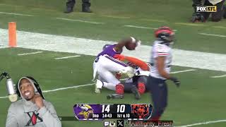 NFL Week 12  Vikings  Bears  Fresh Football Reaction [upl. by Tiphany]