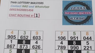 Thailand lottery win game 2024  what to do if you want win tha lottery [upl. by Elburt]