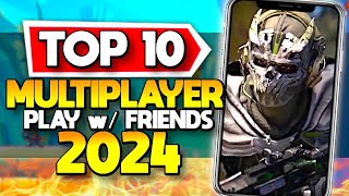 Top 10 BEST Mobile Games to Play with Friends in 2024 [upl. by Sessilu]