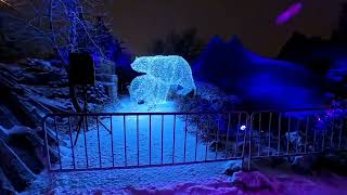 Prehistoric World at Calgary Zoo Lights [upl. by Lavina401]