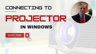 Windows 10 Connecting to a Projector and Using Extended Desktop Dual Monitors [upl. by Aelrac330]