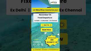 Mauritius Trip  Mauritius Package  Mauritius Tour Planner [upl. by Jacklyn]