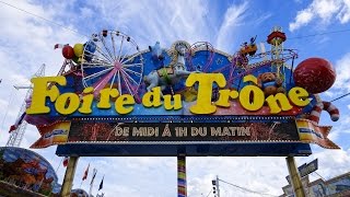 Foire du Trône 2017 linauguration en vidéo [upl. by Eissat]