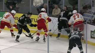 Julien Lanthier tackles Thomas Chafe on shorthanded chance [upl. by Bay]