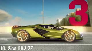 ASPHALT 9 LEGENDS UNITE  LAMBORGHINI Gallardo Sián FKP 37 Veneno Aventador Terzo Egoista [upl. by Ailil181]