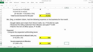 Classification of Withholding Tax  Creditable Withholding Tax [upl. by Stalk]