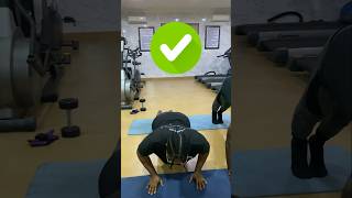 Wrong Pushup ❌ vs Right Pushup ✅  Avoid These Mistakes [upl. by Manvil930]