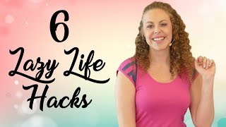 6 Lazy Life Hacks Easy Ways to Reduce Stress amp Anxiety Health Tips [upl. by Llednil]