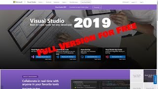 Download and Install Visual Studio 2019 Full Version for Free Officially From Microsoft [upl. by Nysila]