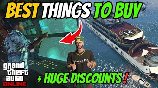 BEST THINGS TO BUY IN GTA 5 Online  What You Should Buy amp AVOID This Week GTA Online Weekly Update [upl. by Trygve]