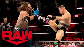 AJ Styles vs Mustafa Ali vs The Miz – Triple Threat Match Raw Aug 1 2022 [upl. by Elo344]