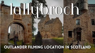 HOW TO VISIT LALLYBROCH FROM OUTLANDER IN REAL LIFE MIDHOPE CASTLE EDINBURGH [upl. by Nirra258]